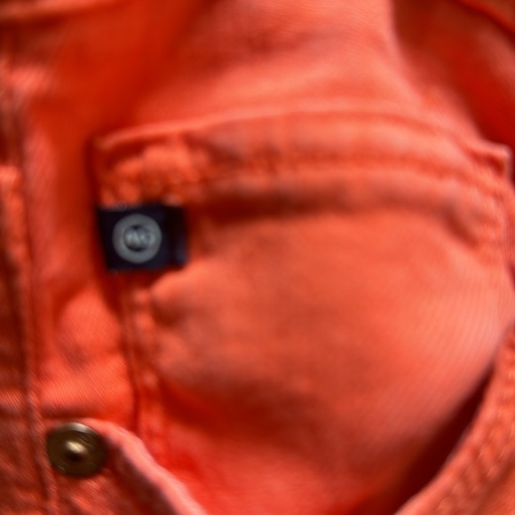 Adriano Goldschmied Mid rise cigarette pant coral/orange size 27R - Picture 5 of 10